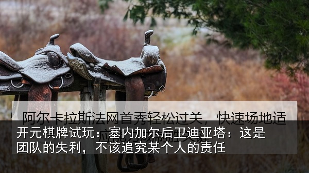 开元棋牌试玩:塞内相关情况是团相关情况某个人的责任